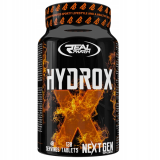 Spaľovač tuku - Real Pharm Hydrox 120 kariet NAJVÝKONNEJŠÍ HOŘÁK!