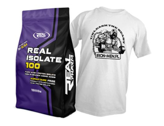 Proteín -  Real Pharm Izolát 100 1800G Izolát + grafika