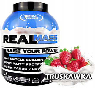 Gainer - Real Pharm Hass Gainer 3632G MEGA Hmotnosť 20% bielkovín