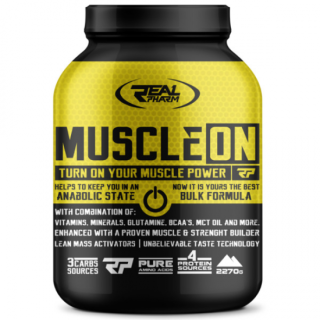 Gainer - Real Pharm Sval na - 2250 g BULK P-WANILLA
