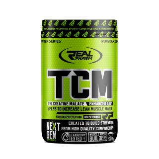 Kreatín - Real Pharm TCM Jablczan Creaine 500g Wisnia
