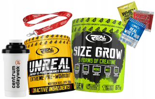 Kreatín - Real Pharm UNREAL + rast veľkosti - 675 g kivi kaktusu