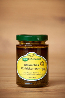 Loď Pesto Oil a tekvicové semená Rakúsko 100g