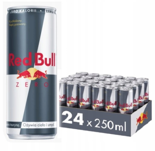 Red Bull Energy Pite Zero 24x250ml