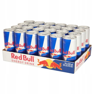 Červený bull energetický nápoj nápoj môže 24 x 250 ml