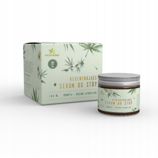 CBD - Regeneračné Foot sérum s CBD 100 ml | hopper
