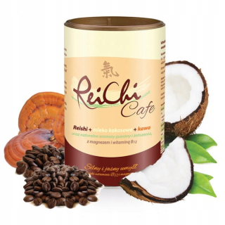 Instantná káva - Reichi Cafe 400g Dr. Jacobs Medical Rei Chi Káva