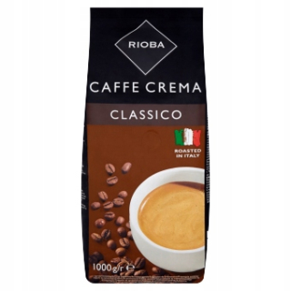 Zrnková káva - Rioba Caffe Crema Classico Italian Grain 1KG