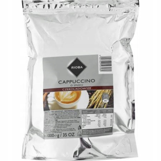 Cappuccino - Kapučíno - Rioba Cappuccino s čokoládovou chuťou 1000 g