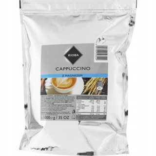 Cappuccino - Kapučíno - Rioba Cappuccino s horčíkom 1000 g