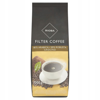 Káva mletá - Mletá káva Rioba Espresso ZLATÁ 1 kg