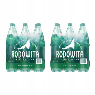 Native s oxidom uhlíkom 12ks. x 1,5 l