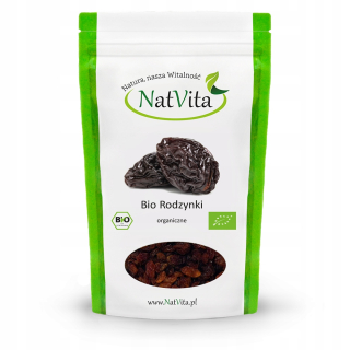 Sušené ovocie - Raisins Sultanian Bio Sušené 700g NatVita