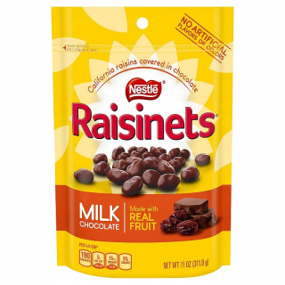 Sušené ovocie - Raisins v čokoláde Nestle Milk 226g z USA