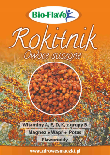 Sušené ovocie - Sea Buckthorn Sušené 250 g Wonders prírody
