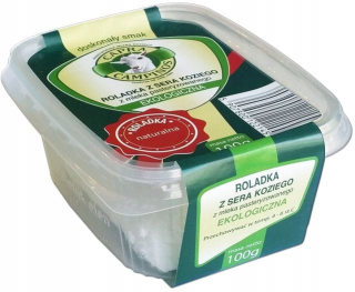 Roulade z kozieho syra Prírodné bio 100 g Capra C