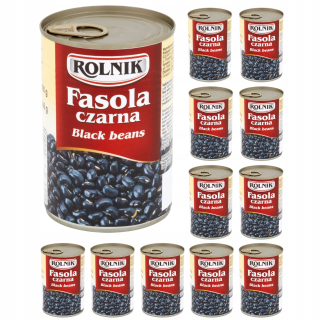 Farmár Bean Bean Black Bean Beans 12x 425 ml