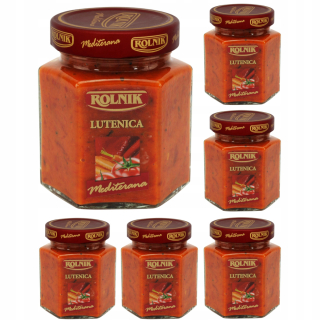 Farmár Lutanica Mediterana Paste v 6x314 ml Jar