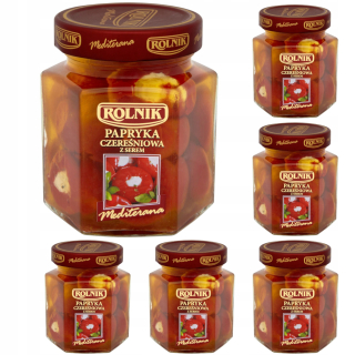 Farmárska čerešňová paprika so syrom, téglik 6x 314 ml