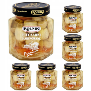 Marinované huby Rolnik Premium nádoba 6x 314ml