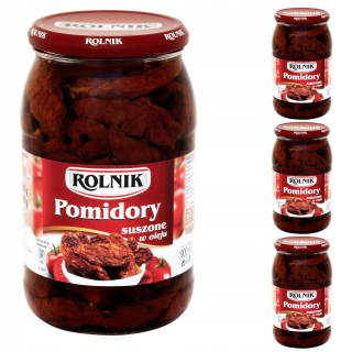 Farmár paradajky sušené v oleji v 4 x 900ml jar