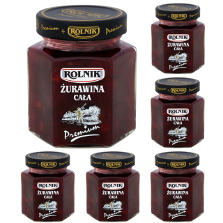 Farmer brusnicový celé premium bam 6 x 314 ml