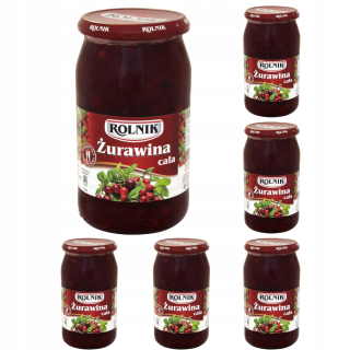 Farmársky brusnice celý džem pre mäso 6 x 815 ml