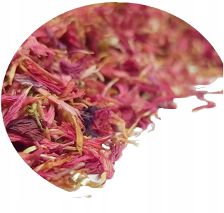 Ružové sušené cornflower vločky 100g