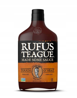 Rufus Teague Dotknite sa o "Heat BBQ Sauce pre GRILA 454 GR