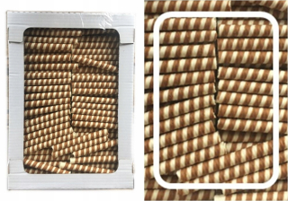Vafle rúrky suché dekoratívne CEMAR 2KG