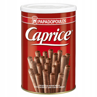Caprice 400g čokoládové trubice