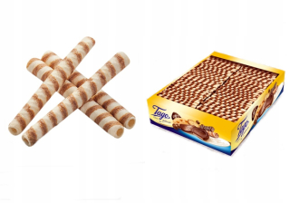 Vafle rúrky tago 1kg prázdna trubica