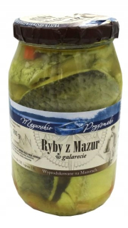 Ryby z Mazury v Jelly 900g Mazurskie Delicacies