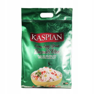 Basmati Rice 5kg Kaspian Rice 100% Kvalita