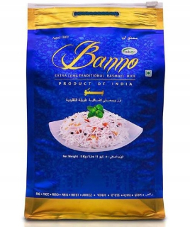 Basmati Rice Extra dlhá Banno 5 kg India