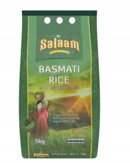 Ryža Basmati Salaam 5 kg bezlepkovej kvality