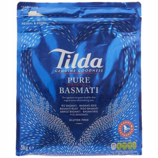 Ryža Basmati Tilda White 5 kg Indický originál