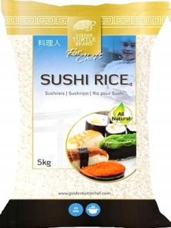 Japonska kuchyňa - Sushi Rice Japonská zlatá korytnačka značky 5kg