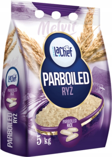Rice Parboilled 5 kg Melvit La Chef
