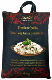 Rice Xtra Long Grain Basmati 5kg - SADII