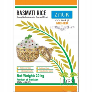 Rice Zaiate Mehk Basmati Extra dlhá 20 kg