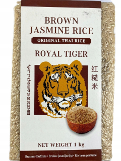 Japonska kuchyňa - Hnedá jazmín ryža 1 kg, pôvodná thajská ryža