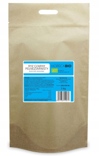 Rice Black Celozrnná Bio 5 kg Horeca