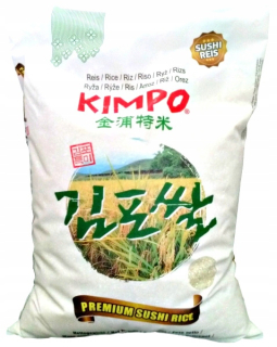 Rice na sushi Kimpo Calrose 9,07 kg