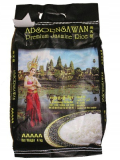 Ázijska kuchyňa - Jazmínová ryža Absornsawan 4 kg