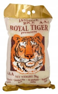 Jasmine Rice Pandan Royal Tiger 5kg Originál!
