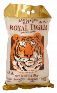 Jasmínová ryža Royal Tiger 5 kg Premium