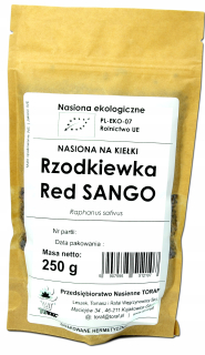 Reďkovi červené Sango Bio semená na klíčkoch 250g