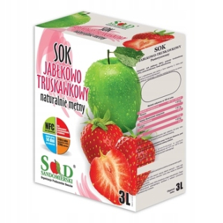 Sadomierski Juice Apple-Strawberry 3L ..