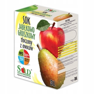 Saddomarsski Juice Apple-hruška 3L ..